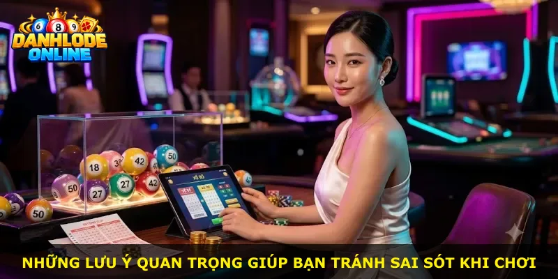 Những lưu ý quan trọng giúp bạn tránh sai sót khi chơi